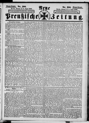 Neue preußische Zeitung vom 16.08.1899