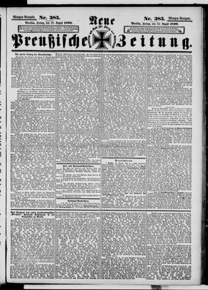 Neue preußische Zeitung vom 18.08.1899