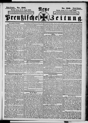 Neue preußische Zeitung vom 18.08.1899