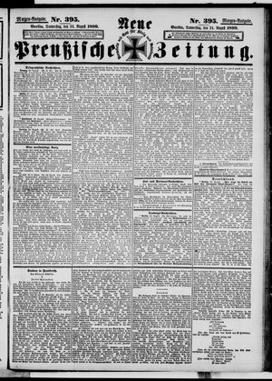 Neue preußische Zeitung vom 24.08.1899
