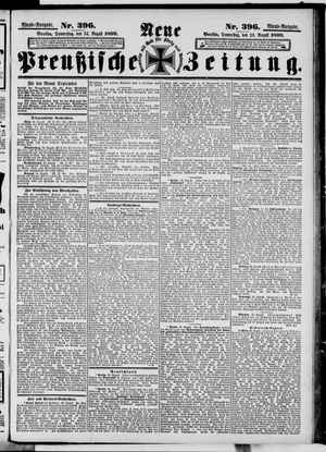 Neue preußische Zeitung vom 24.08.1899