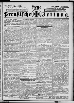 Neue preußische Zeitung vom 26.08.1899