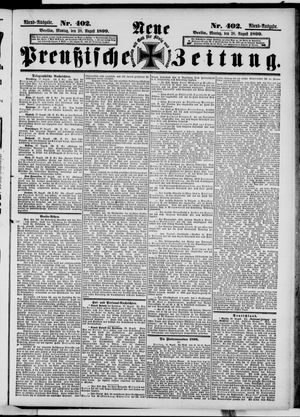 Neue preußische Zeitung vom 28.08.1899