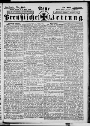 Neue preußische Zeitung vom 30.08.1899
