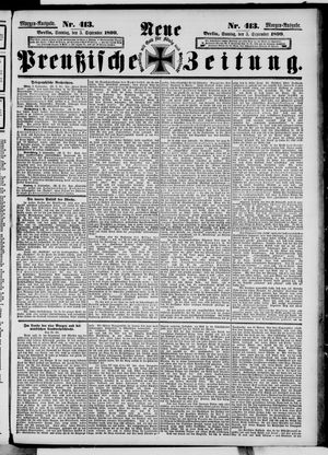 Neue preußische Zeitung vom 03.09.1899