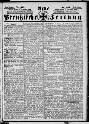 Neue preußische Zeitung vom 05.09.1899