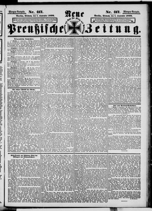 Neue preußische Zeitung vom 06.09.1899