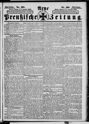 Neue preußische Zeitung vom 06.09.1899