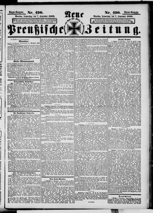 Neue preußische Zeitung vom 07.09.1899