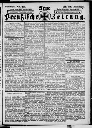 Neue preußische Zeitung vom 08.09.1899