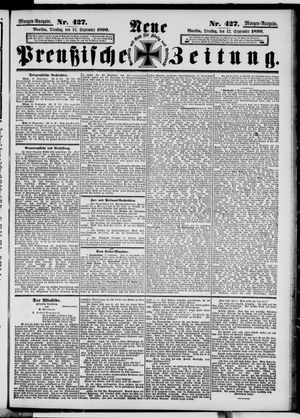 Neue preußische Zeitung vom 12.09.1899