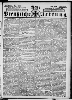 Neue preußische Zeitung vom 12.09.1899