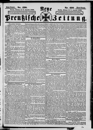Neue preußische Zeitung vom 13.09.1899