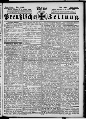 Neue preußische Zeitung vom 14.09.1899