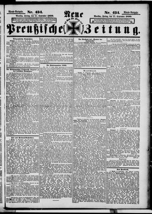 Neue preußische Zeitung vom 15.09.1899