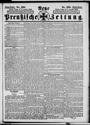 Neue preußische Zeitung vom 19.09.1899