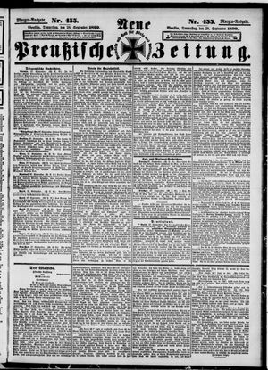Neue preußische Zeitung vom 28.09.1899