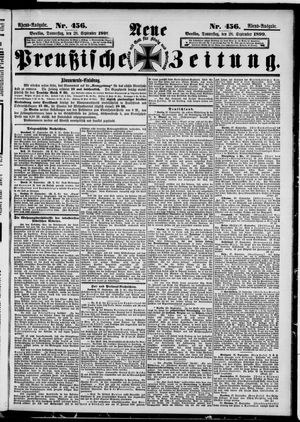 Neue preußische Zeitung vom 28.09.1899