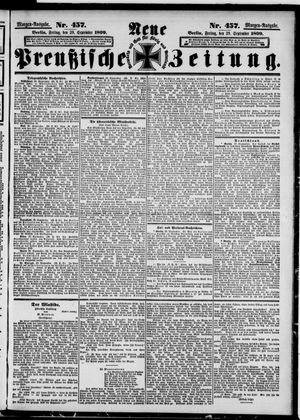 Neue preußische Zeitung vom 29.09.1899