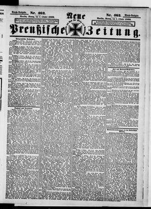 Neue preußische Zeitung vom 02.10.1899