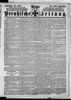 Neue preußische Zeitung vom 03.10.1899