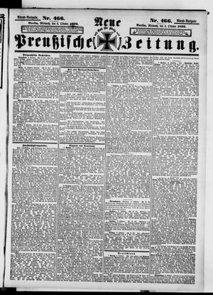 Neue preußische Zeitung vom 04.10.1899