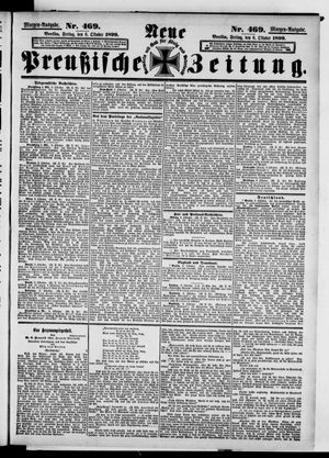 Neue preußische Zeitung vom 06.10.1899