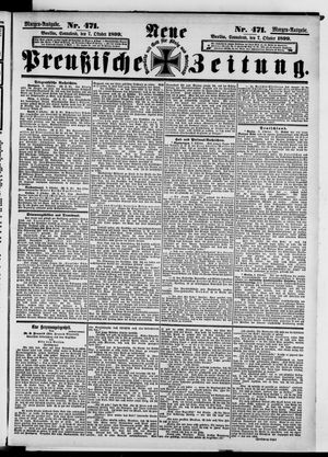 Neue preußische Zeitung vom 07.10.1899