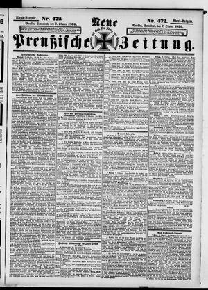 Neue preußische Zeitung vom 07.10.1899