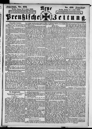 Neue preußische Zeitung vom 08.10.1899