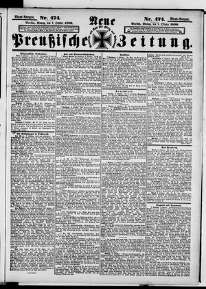 Neue preußische Zeitung vom 09.10.1899
