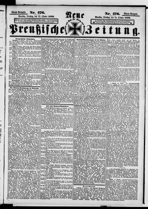 Neue preußische Zeitung vom 10.10.1899
