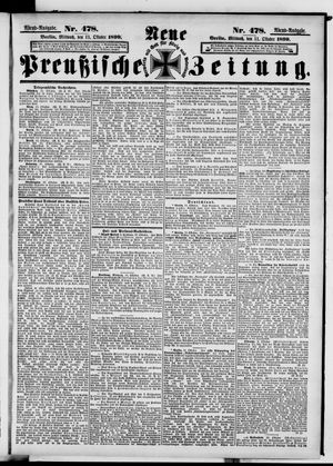 Neue preußische Zeitung vom 11.10.1899