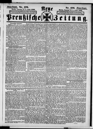 Neue preußische Zeitung vom 12.10.1899