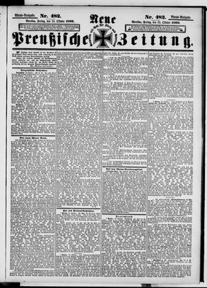 Neue preußische Zeitung vom 13.10.1899