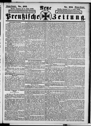 Neue preußische Zeitung vom 14.10.1899