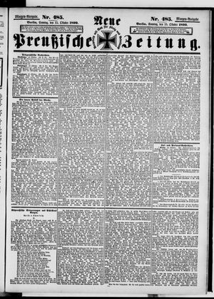 Neue preußische Zeitung vom 15.10.1899