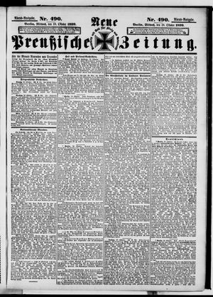 Neue preußische Zeitung vom 18.10.1899