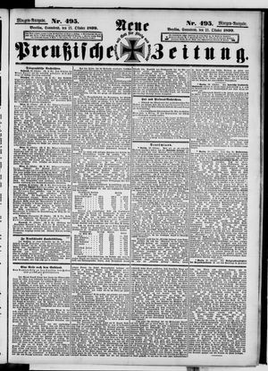 Neue preußische Zeitung vom 21.10.1899