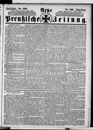 Neue preußische Zeitung vom 25.10.1899