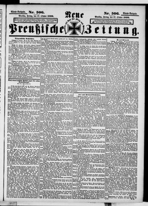 Neue preußische Zeitung vom 27.10.1899