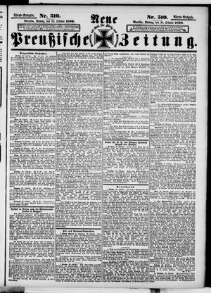 Neue preußische Zeitung vom 30.10.1899