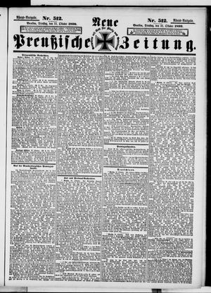 Neue preußische Zeitung vom 31.10.1899