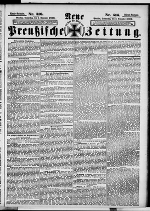 Neue preußische Zeitung vom 02.11.1899