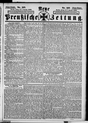 Neue preußische Zeitung vom 03.11.1899