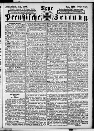 Neue preußische Zeitung vom 04.11.1899