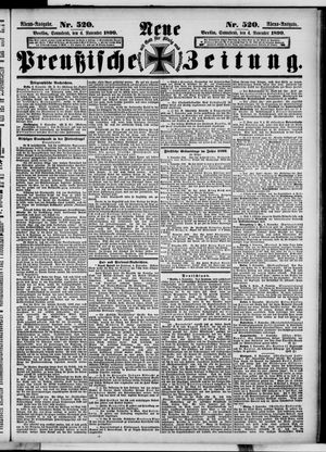 Neue preußische Zeitung vom 04.11.1899