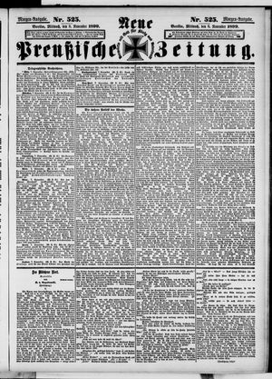 Neue preußische Zeitung vom 08.11.1899