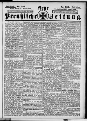 Neue preußische Zeitung vom 08.11.1899