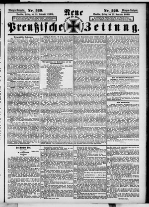 Neue preußische Zeitung vom 10.11.1899